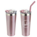 NAYAD® Trouper 22 oz Stainless Double-wall Tumbler with Str