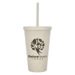 16 OZ. NEWPORT WHEAT TRAVEL TUMBLER